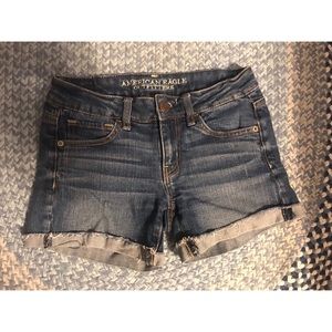 American Eagle Denim Short Shorts